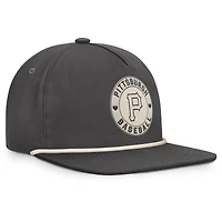 Casquette ajustable Fanatics pour homme, couleur anthracite, Pittsburgh Pirates
