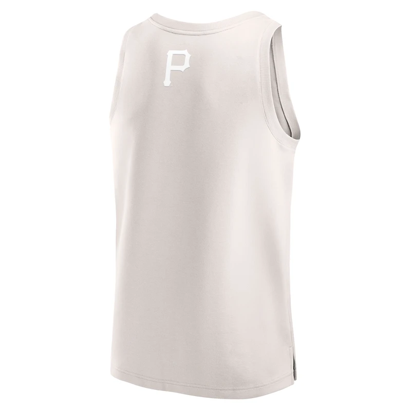 Débardeur Fanatics crème Pittsburgh Pirates Elements pour hommes