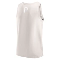 Débardeur Fanatics crème Pittsburgh Pirates Elements pour hommes