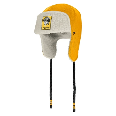 Men's Fanatics Gold/Black Pittsburgh Pirates Heritage Trapper Hat