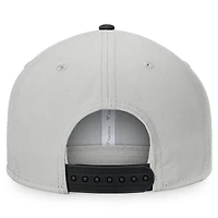 Men's Fanatics Gray/Black Pittsburgh Pirates Glory Days Two-Tone Snapback Hat