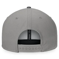Men's Fanatics Gray/Charcoal Pittsburgh Pirates Ace Snapback Hat