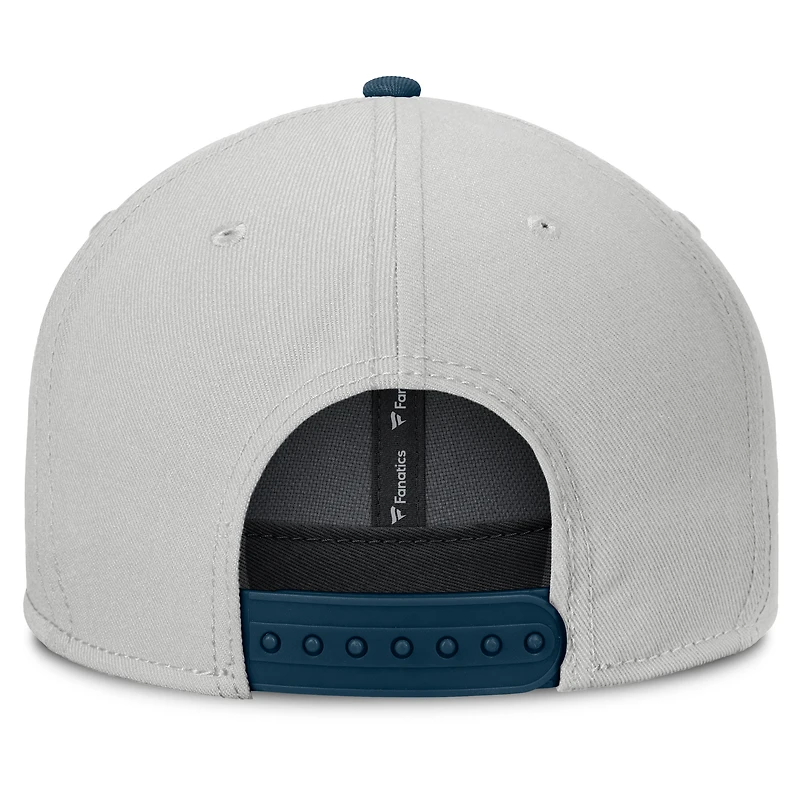 Men's Fanatics Gray Pittsburgh Pirates Knuckleball Snapback Hat