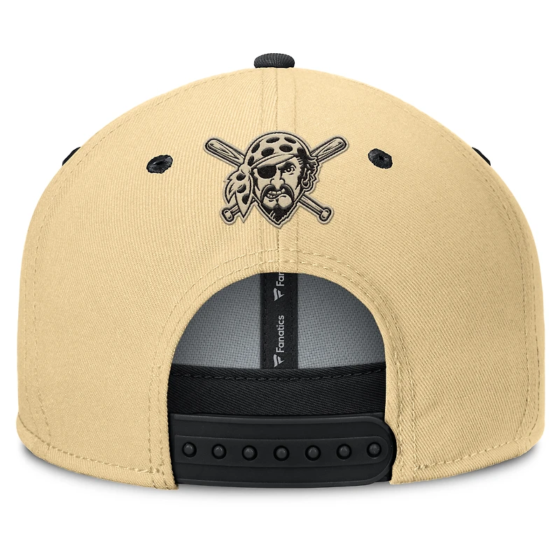 Casquette ajustable Fanatics kaki pour homme des Pirates de Pittsburgh