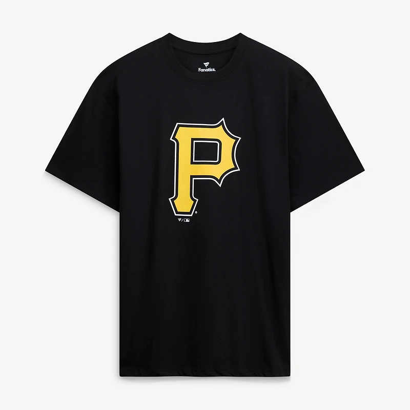Men's Fanatics Konnor Griffin Black Pittsburgh Pirates Big & Tall Name Number T-Shirt