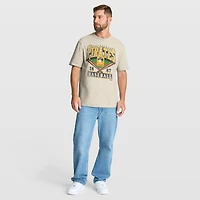 Men's Fanatics Tan Pittsburgh Pirates Stadium Slub T-Shirt