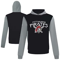 Men's Levelwear Black Pittsburgh Pirates Accolade Ultimate Mission Pullover Hoodie