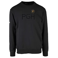Sweat-shirt à capuche noir avec logo City Connect Zane Core des Pirates de Pittsburgh pour homme Levelwear