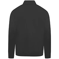 Sweat-shirt à glissière quart de tour Murray pour homme la collection Cooperstown des Pirates Pittsburgh Levelwear, noir
