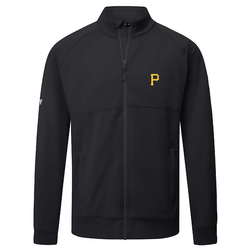 Men's Levelwear  Black Pittsburgh Pirates Form Insignia 2.0 Full-Zip Jacket