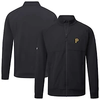Men's Levelwear  Black Pittsburgh Pirates Form Insignia 2.0 Full-Zip Jacket