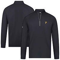 Pull-over noir à glissière quart de tour Theory Insignia 2.0 pour homme Levelwear, Pirates Pittsburgh