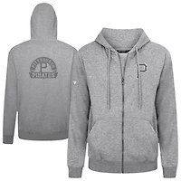 Men's Levelwear Pittsburgh Pirates Podium Banner Arch Full-Zip Hoodie
