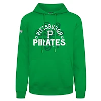 Men's Levelwear Pittsburgh Pirates St. Patrick's Day Podium Shamrock Pullover Hoodie