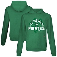 Sweat à capuche vert Pittsburgh Pirates St. Patrick's Day Relay Shamrock pour homme Levelwear