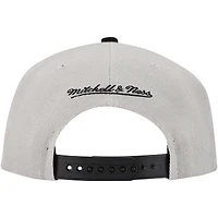 Casquette Snapback à panneau Knock Out des Pirates de Pittsburgh gris Mitchell & Ness pour hommes