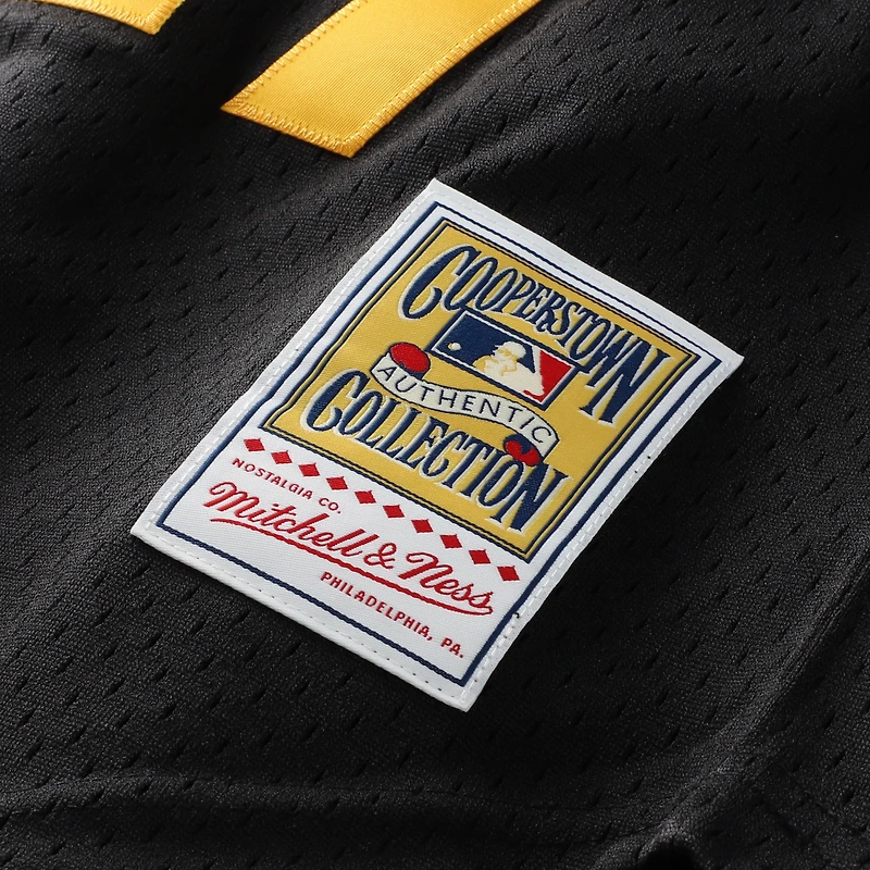 Men's Mitchell & Ness Kent Tekulve Black Pittsburgh Pirates Authentic Batting Practice Jersey