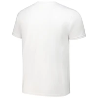 Men's Mitchell & Ness White Pittsburgh Pirates Cooperstown Collection Logo T-Shirt