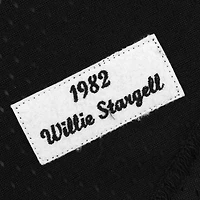 Men's Mitchell & Ness Willie Stargell Black Pittsburgh Pirates 1982 Authentic Cooperstown Collection Mesh Batting Practice Jersey