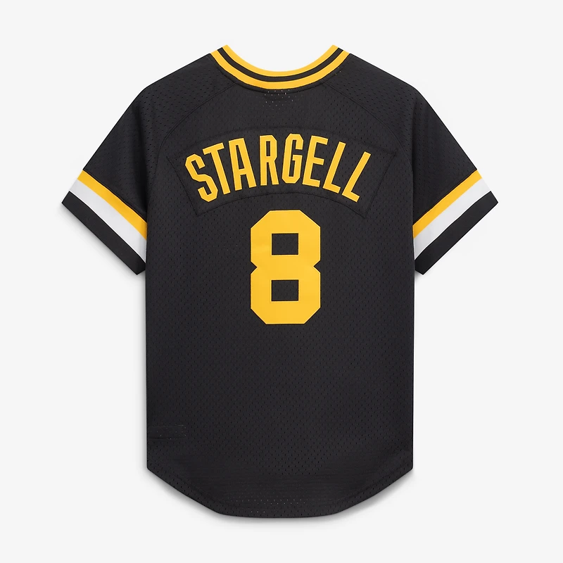 Men's Mitchell & Ness Willie Stargell Black Pittsburgh Pirates Authentic Batting Practice Jersey