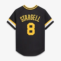Men's Mitchell & Ness Willie Stargell Black Pittsburgh Pirates Authentic Batting Practice Jersey