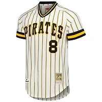 Mitchell & Ness Willie Stargell blanc Pittsburgh Pirates Cooperstown Collection 1979 maillot authentique pour hommes