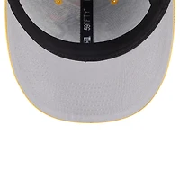 Men's New Era Black/Gold Pittsburgh Pirates 2025 MLB Diamond Hero Edition Low Profile 59FIFTY Fitted Hat