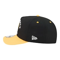 Casquette ajustable New Era 9FIFTY Pittsburgh Pirates noire et or pour homme