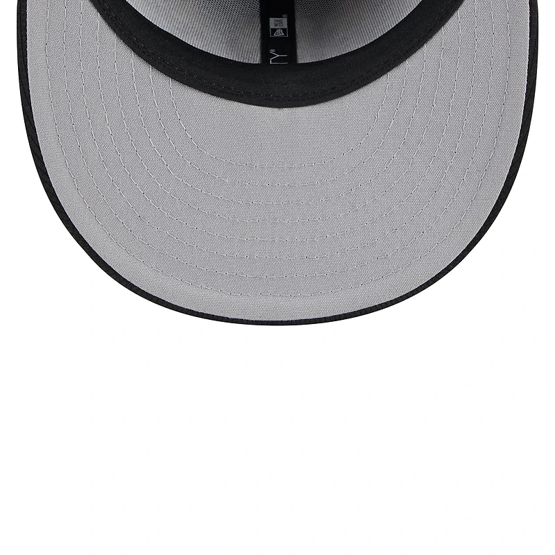 Casquette ajustée 59FIFTY d'entraînement au bâton des Pirates de Pittsburgh 2024 New Era noire pour hommes