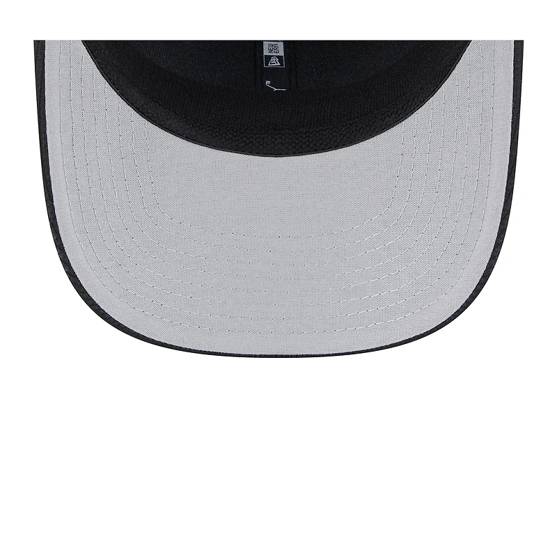 Men's New Era Black Pittsburgh Pirates 2025 Batting Practice 9SEVENTY Stretch-Snap Trucker Hat