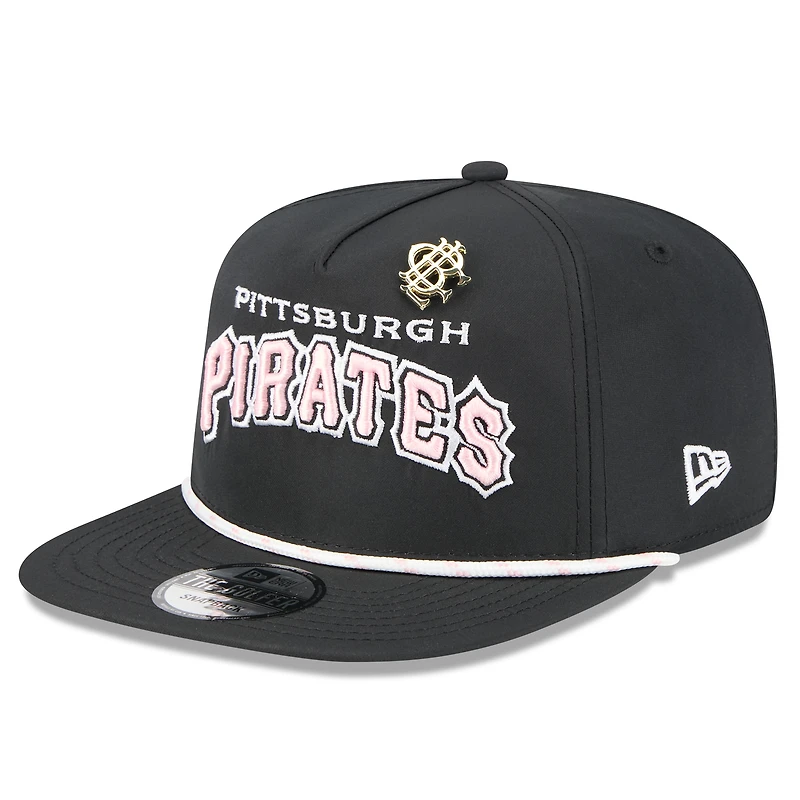 Men's New Era  Black Pittsburgh Pirates 2025 Big League Chew Golfer Snapback Hat