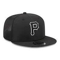 Men's New Era Black Pittsburgh Pirates 2026 Batting Practice 9FIFTY Snapback Hat