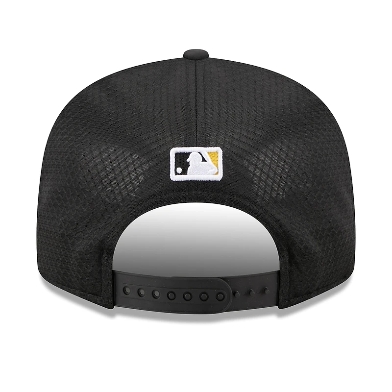 Men's New Era Black Pittsburgh Pirates 2026 Batting Practice 9FIFTY Snapback Hat