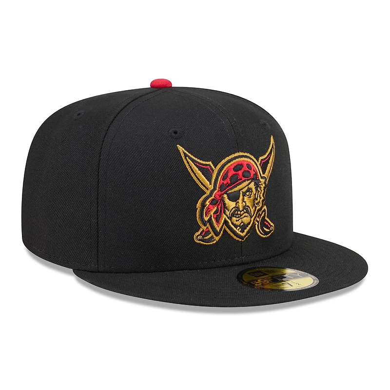 Men's New Era Gold/Black Pittsburgh Pirates 2026 City Connect 59FIFTY Fitted Hat