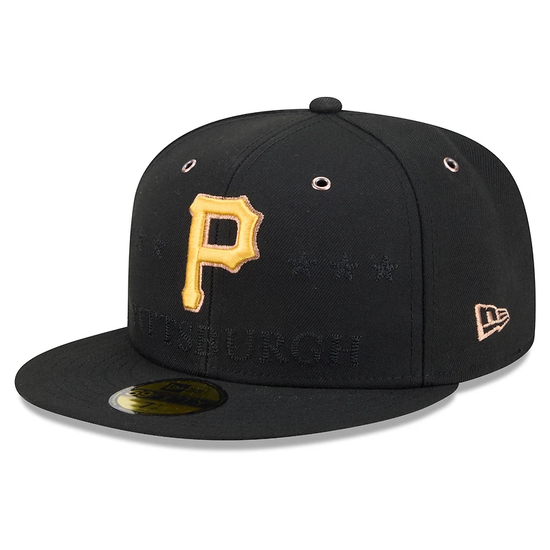 Men's New Era Black Pittsburgh Pirates 2026 MLB All-Star Game 59FIFTY Fitted Hat