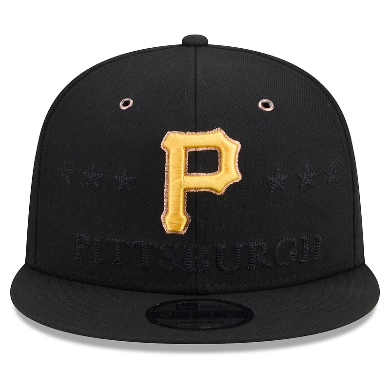 Men's New Era Black Pittsburgh Pirates 2026 MLB All-Star Game 9FIFTY Snapback Hat