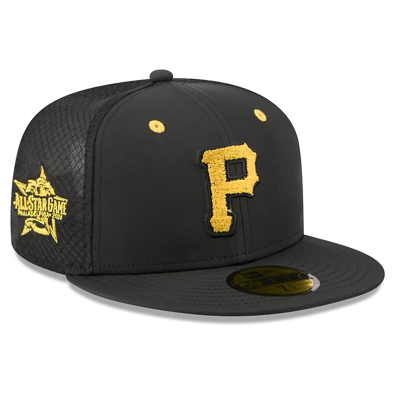 Men's New Era Black Pittsburgh Pirates 2026 MLB All-Star Game Workout 59FIFTY Fitted Hat