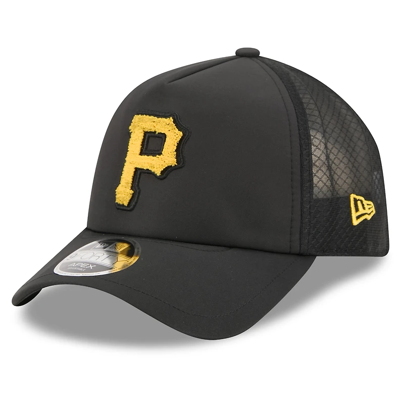 Men's New Era Black Pittsburgh Pirates 2026 MLB All-Star Game Workout 9FORTY Apex Adjustable Hat