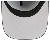 Casquette perforée A-Frame Flex noire New Era 39THIRTY des Pirates de Pittsburgh pour homme