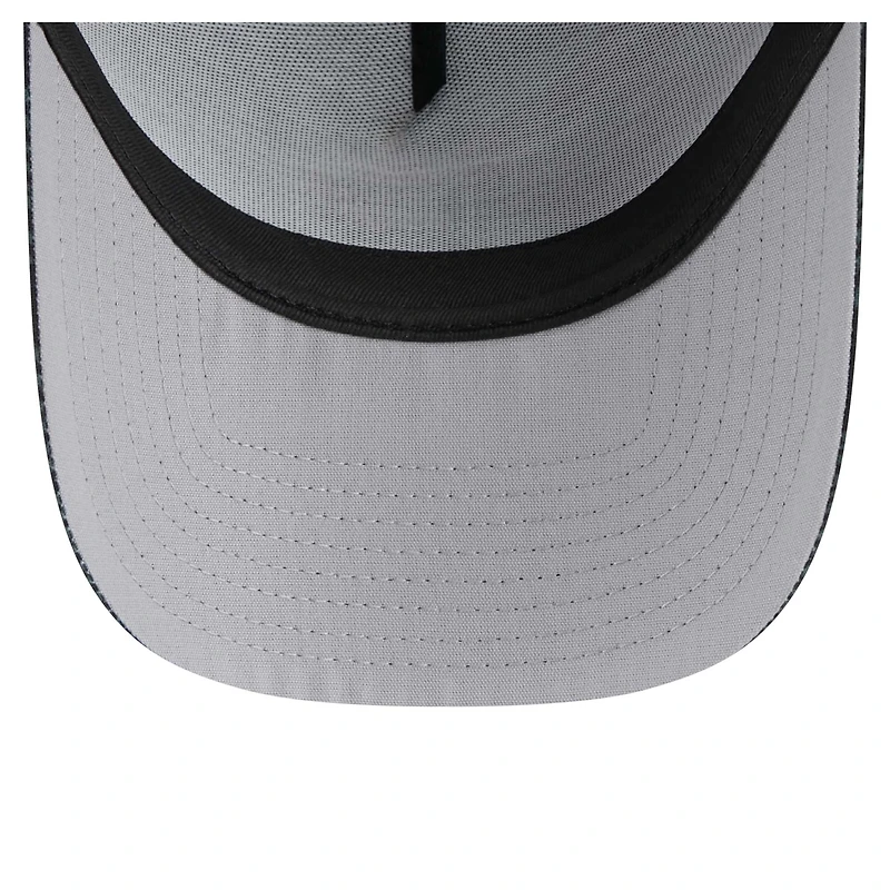 Men's New Era Black Pittsburgh Pirates 9FORTY A-Frame Trucker Adjustable Hat