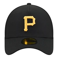 Men's New Era  Black Pittsburgh Pirates A-Frame 59FORTY Fitted Hat