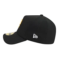 Men's New Era  Black Pittsburgh Pirates A-Frame 59FORTY Fitted Hat