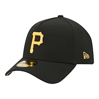 Men's New Era  Black Pittsburgh Pirates A-Frame 59FORTY Fitted Hat