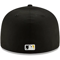 New Era Black Pittsburgh Pirates Alternate 2 Authentic Collection pour homme - Casquette ajustée 59FIFTY