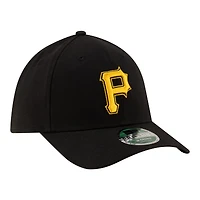 Casquette New Era noire pour homme, réplique alternative des Pirates de Pittsburgh, modèle 39THIRTY M-Crown Flex