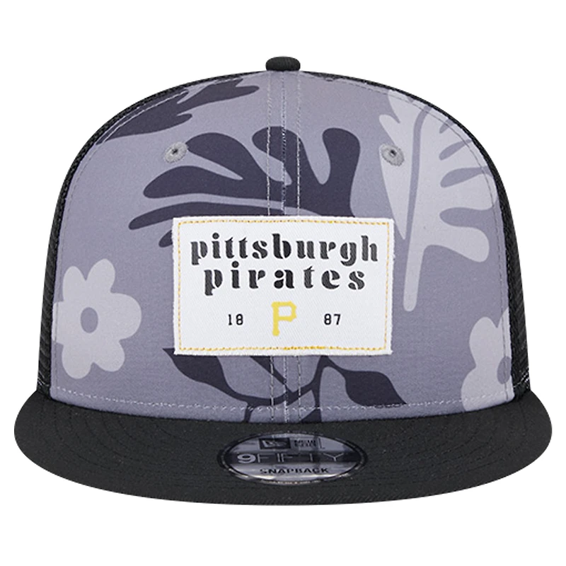 Casquette Snapback 9FIFTY Snapback pour hommes des Pirates de Pittsburgh New Era noire