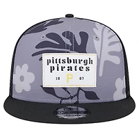 Casquette Snapback 9FIFTY Snapback pour hommes des Pirates de Pittsburgh New Era noire