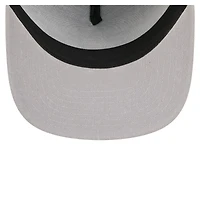 Casquette snapback New Era 9FIFTY noire pour homme, logo Pittsburgh Pirates City, style A-Frame.