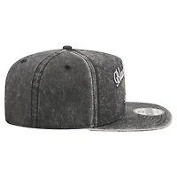 Men's New Era Black Pittsburgh Pirates City Slogan A-Frame 9FIFTY Snapback Hat