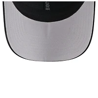 Men's New Era Black Pittsburgh Pirates Flag 9SEVENTY Stretch-Snap Hat